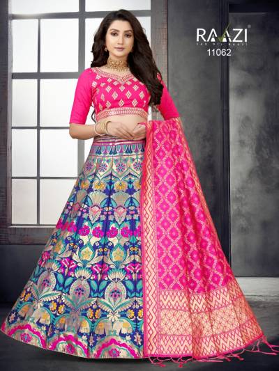Rama Fashion Raazi Designer Banarasi Lehenga Choli For Womens