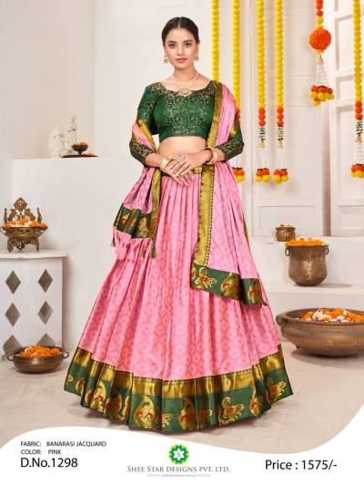 SHEE STAR BANARASI VOL 2 BEAUTIFUL SILK LEHENGA CHOLI ONLINE STORE