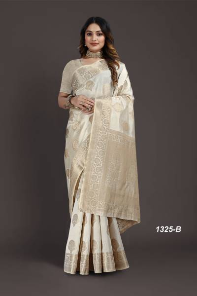 SERIES – 1325A TO 1325J BY NP PURE SOFT RAW SILK SAREE MANUFACTURER IN INDIA