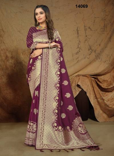 AMREETA SILK BY SANGAM PRINTS BANARASI SILK SAREE MANUFACTURER IN INDIA