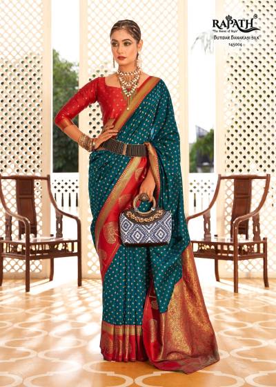 VRISHABHA SILK BY RAJPATHSOFT BANARASI PAITHANI SAREE MANUFACTURER IN INDIA