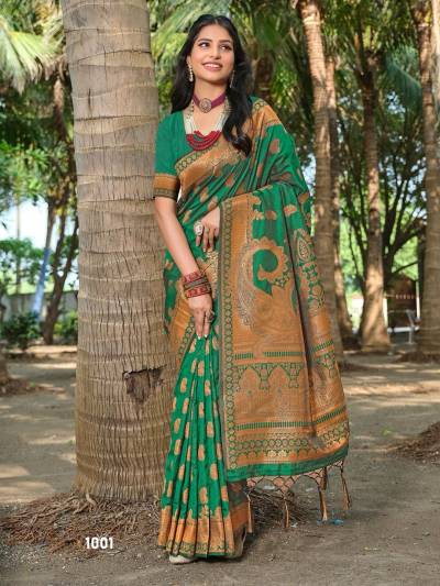 KALYANI SILK VOL-01 BY BUNAWAT BANARASI SILK SAREE MANUFACTURER IN INDIA