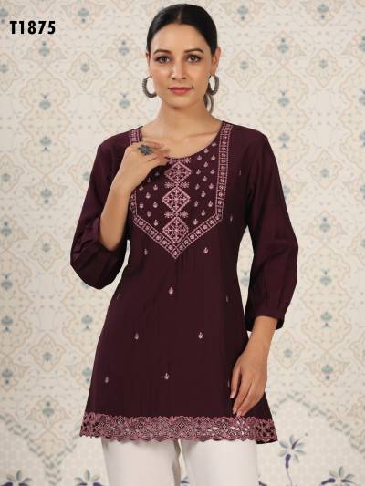 ZENY VOL-9 BY MAHOTSAV EMBROIDERY KURTI WHOLESALER IN INDIA