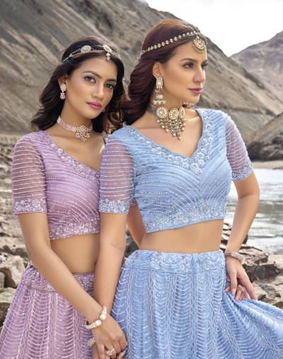 GIRLISH LEHENGA BY MN SAREE GEORGETTE LEHENGA CHOLI MANUFACTURER IN INDIA