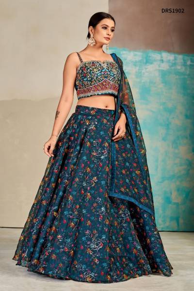 VOLUME-06 BY DRESSTIVE DIGITAL PRINT LEHENGA CHOLI WHOLESALER IN INDIA