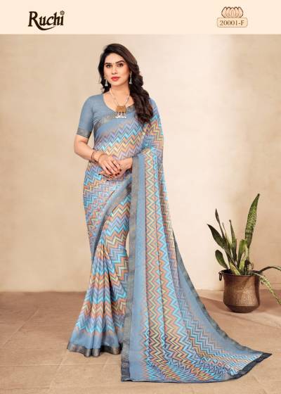 SIMAYAA VOL-14 BY RUCHI CHIFFON SAREE WHOLESALER IN INDIA