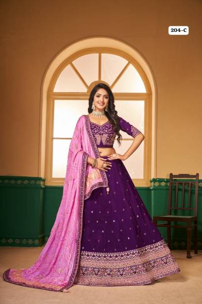 KESHAV VOL-02 BY SHISHA PURE DOLA SILK LEHENGA CHOLI WHOLESALER IN INDIA