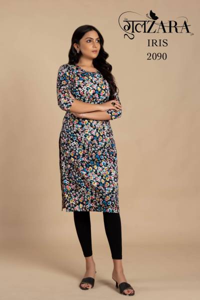 IRIS BY GULZARA PRINTED KURTI MANUFACTURE IN INDIA