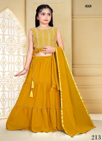 Alka Vol 26 Kidswear Fancy Lehenga Choli Wholesaler in Surat