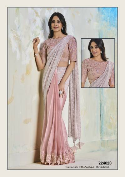 MOHAMANTHAN ROYAL-22400 COLOUR EDITION BY MAHOTSAV EMBROIDERY SAREE MANUFACTURER IN INDIA