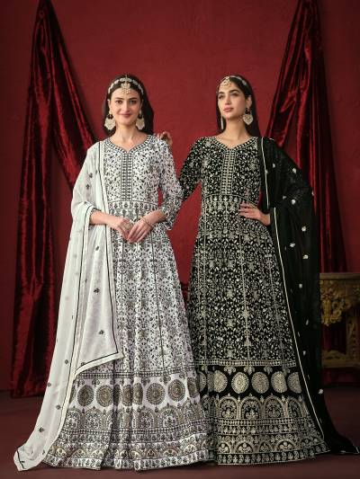 TWISHA VOL 29 BY TWISHA GEORGETTE GOWN WHOLESALER IN INDIA