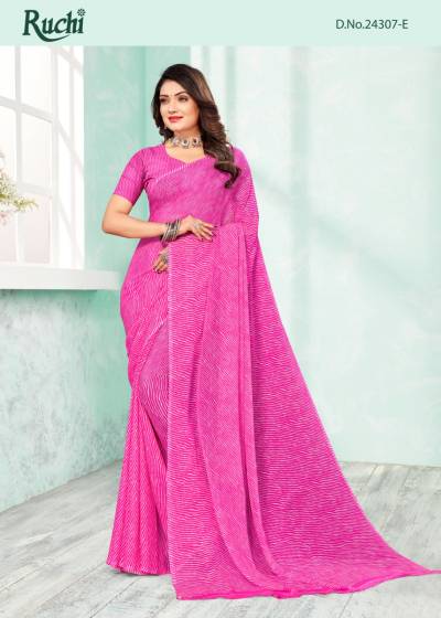 STAR CHIFFON VOL-110 BY RUCHI CHIFFON SAREES WHOLESALER IN INDIA