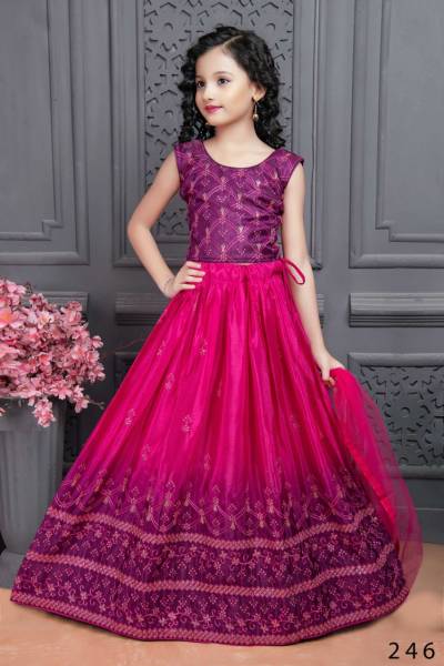 Alka Vol 34 Kids Wear Designer Lehenga Choli Wholesaler in India