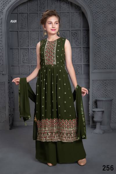 Alka Vol 36 Kids Designer Dress Wholesaler In India