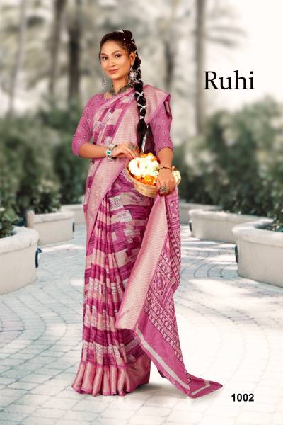 RUHI BY MAHAMANI CREATION SILK SAREE MANUFACTURER IN INDIA