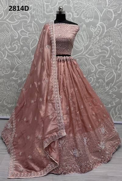 ANJANI ART 2814A TO 2814D DESIGNER LEHENGA CHOLI WHOLESALER IN INDIA