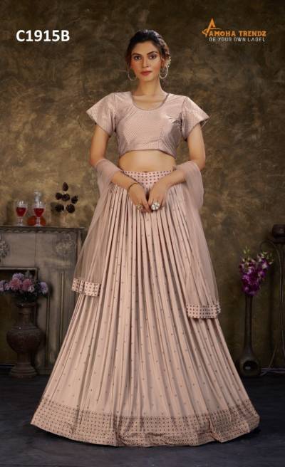 D.NO. C1915B BY AMOHA FANCY LEHENGA CHOLI MANUFACTURER IN INDIA