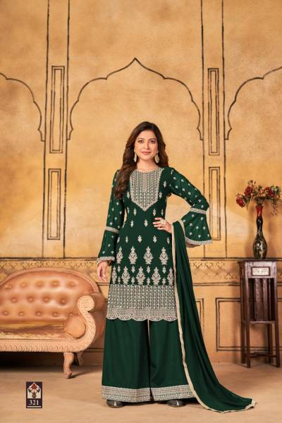 TWISHA VAANI VOL 32 321 TO 324 DESIGNER PLAZZO SUIT WHOLERSALER IN SURAT