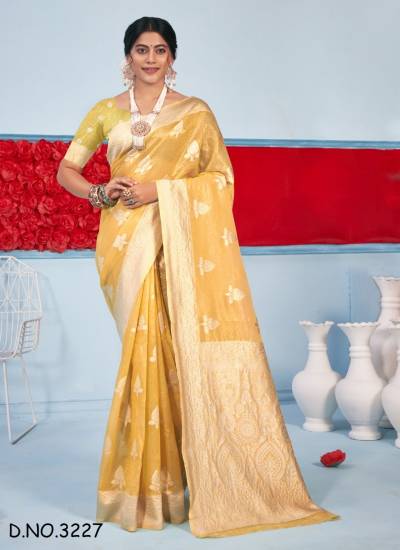 SANGAM ANURAG 3225 TO 3230 COTTON WEAVING SAREE WHOLESALER