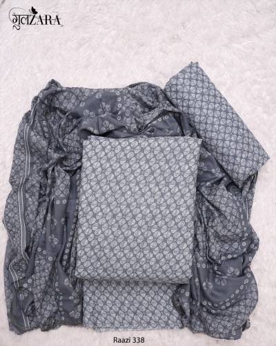 RAAZI BY GULZARA PURE COTTON SALWAR KAMEEZ MANUFACTURE IN INDIA