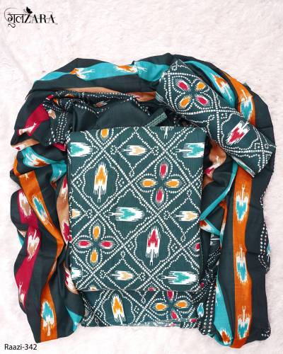 RAAZI BY GULZARA COTTON PRINT SALWAR KAMEEZ WHOLESALER IN INDIA