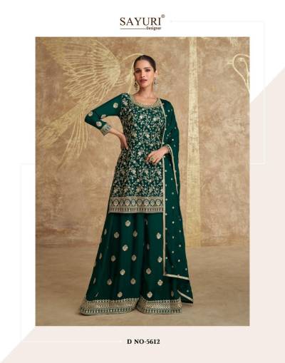 VIHANI 5612 BY SAUYRI DESIGNER DESIGNER PLAZZO SUIT WHOLESALER IN SURAT