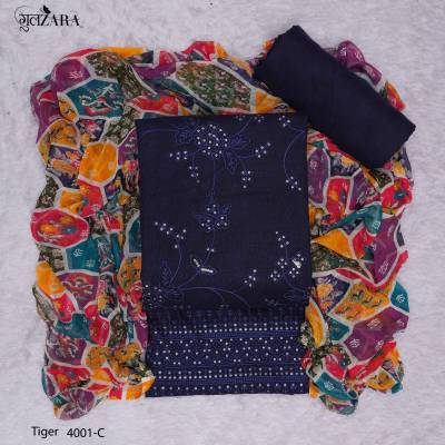 TIGER BY GULZARA EMBROIDERY SALWAR KAMEEZ MANUFACTURER IN INDIA