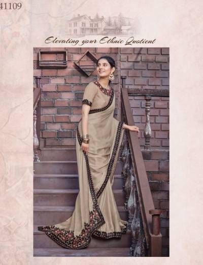 ADVEKA BY MAHOTSAV SILK GEORGETTE SAREE MANUFACTURER IN INDIA