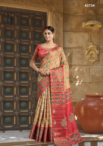 MAHOTSAV NORITA 43700 ALL TIME HITS DESIGNER SILK SAREE WHOLESALER IN SURAT