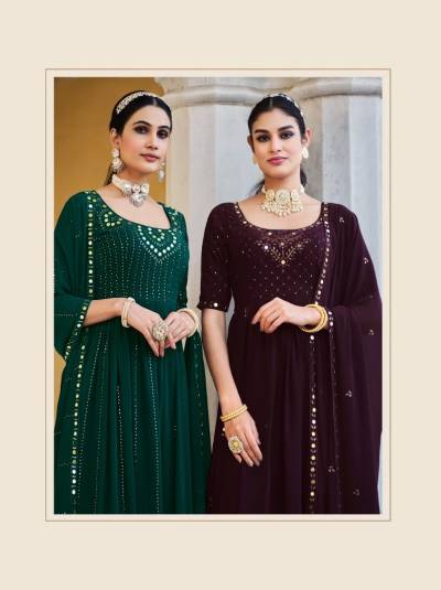 FLORY VOL-32 BY KHUSHBOO GEORGETTE SALWAR KAMEEZ WHOLESALER IN INDIA