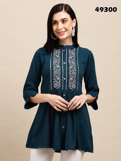 ZENY VOL-6 BY MAHOTSAV RAYON KURTI MANUFACTURER IN INDIA