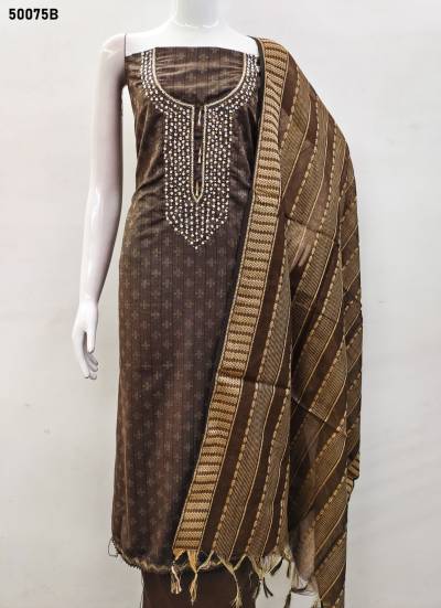 D.NO. 50075A TO 50075D BY GANGOUR NX COTTON JACQUARD SALWAR KAMEEZ MANUFACTURER IN INDIA