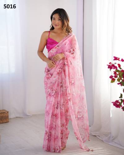 LAXMINAM 5016 DESIGNER ORGANZA SAREE WHOLESALER IN INDIA