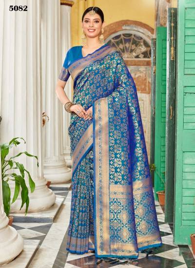 HEMLATA BY SANGAM PRINTS BANARASI SILK SAREE WHOLESALER IN INDIA