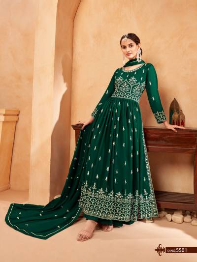 SERIES- 5501 TO 5504 BY TWISHA GEORGETTE SALWAR KAMEEZ WHOLESALER IN INDIA