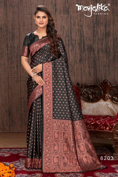 MAHISHA BY MONJOLIKA BANARASI SILK SAREE WHOLESALER IN INDIA