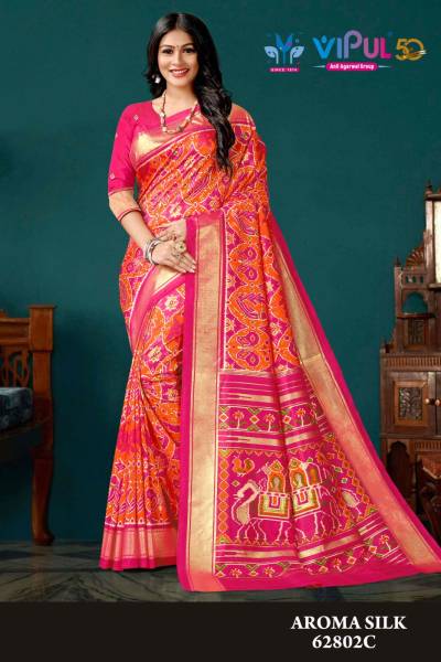 AROMA SILK BY VIPUL DOLA SILK SAREE MANUFACTURER IN INDIA