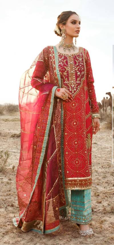 D.NO. – 4075 BY ALK HEAVY EMBROIDERED SALWAR KAMEEZ EMBROIDERY GOWN MANUFACTURER IN INDIA