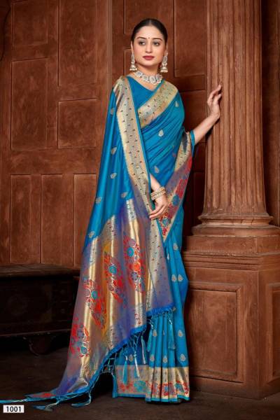 DHRUVI SILK BY BUNAWAT SILK SAREE WHOLESALER IN INDIA
