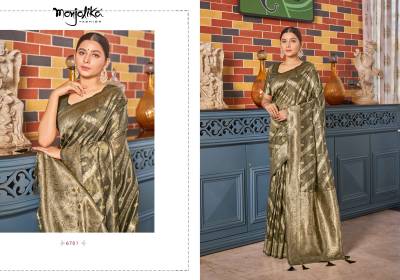 MONJOLIKA MANASVI SILK 6701 TO 6704 DESIGNER SILK SAREE WHOLESALER IN INDIA