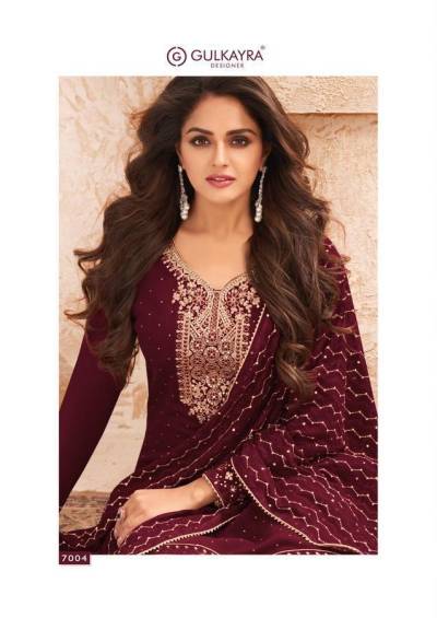 NAZMIN BY GULKAYRA GEORGETTE SALWAR KAMEEZ WHOLESALER IN INDIA