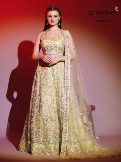 FESTIVALS BY ANANTESH NET LEHENGA CHOLI WHOLESALER IN INDIA