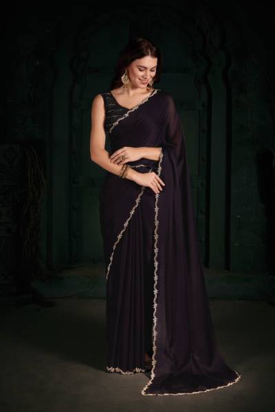 D.NO. 722A TO 722F BY MEHEK SATIN SAREE MANUFACTURER IN INDIA