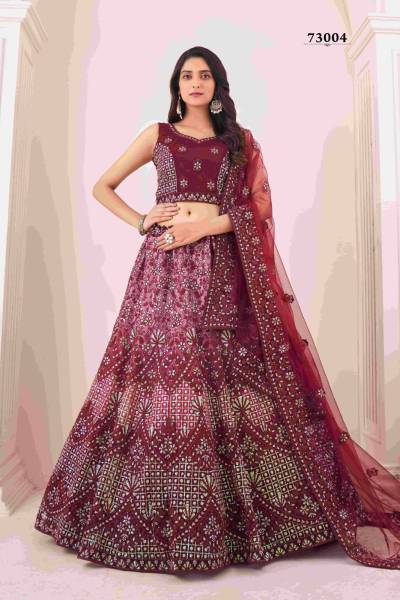 VOL-47 BY ARYA GEORGETTE LEHENGA CHOLI WHOLESALER IN INDIA