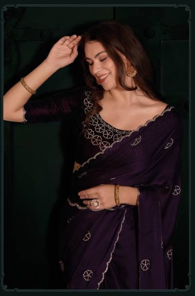 D.NO. 731A TO 731F BY MEHEK GEORGETTE SAREE WHOLESALER IN INDIA