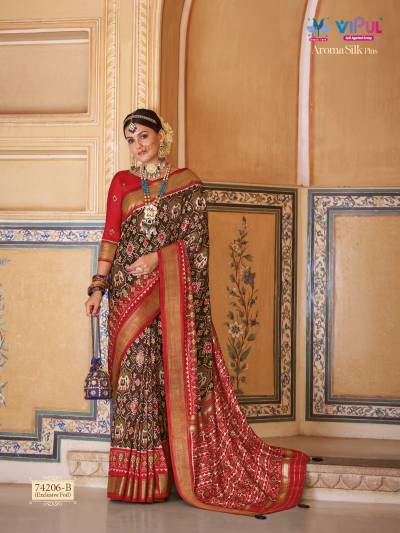 AROMA SILK PLUS BY VIPUL SILK SAREE WHOLESALER IN INDIA