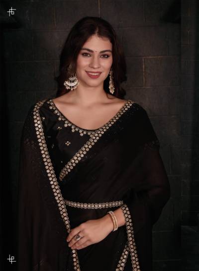 D.NO. 748A TO 748F BY MEHEK GEORGETTE SAREE MANUFACTURER IN INDIA