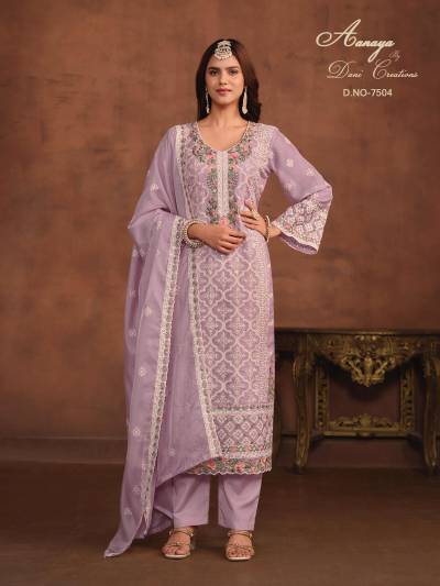 AANAYA VOL-175 BY TWISHA SOFT ORGANZA SALWAR KAMEEZ WHOLESALER IN INDIA