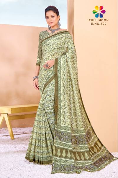 JIVORA FULL MOON 801 TO 809 DESIGNER SILK SAREE WHOLESALER IN INDIA