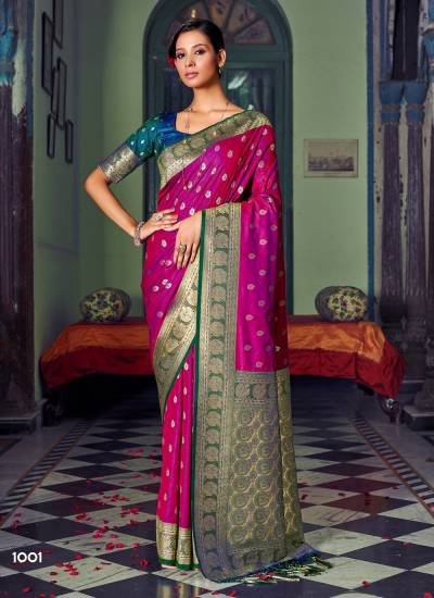BANARASI SILK BY SANGAM PRINTS BANARASI SILK SAREE WHOLESALER IN INDIA